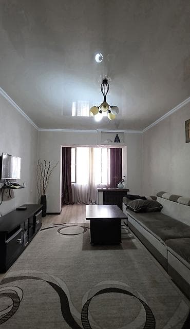 3 комнаты, 70 м², 105 серия, Аламедин-1 мкр 105 серия, 1 этаж, Косметический ремонт — 1
