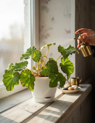 аквариумы дешево: Комнатные растения в горшках. 1) Бегония рекс — 1