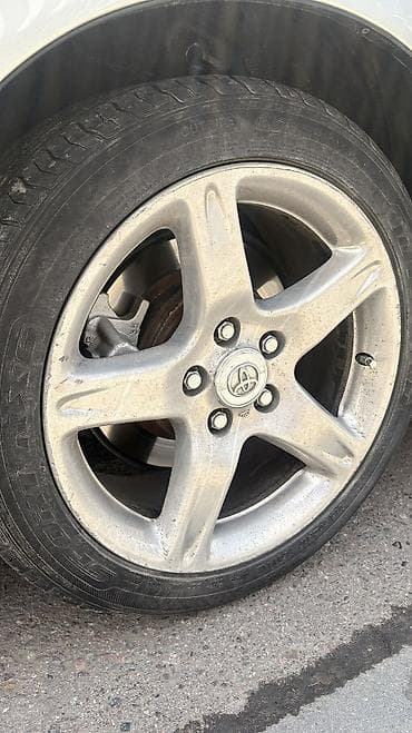 диски на аристо: Литые Диски R 17 Toyota, Комплект, отверстий - 5, Б/у — 2