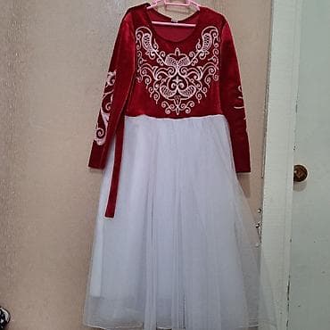 fred perry: Детское платье, цвет - Красный, Б/у — 1