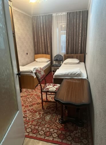 сдам квартиру в бишкеке сопственник: 3 комнаты, Круглосуточное заселение — 1
