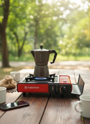 портативная плита: Газ, Механикалык — 2