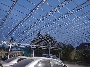 Калитки для ворот: Навес, Арочный, Металл, Поликарбонат, Установка — 4