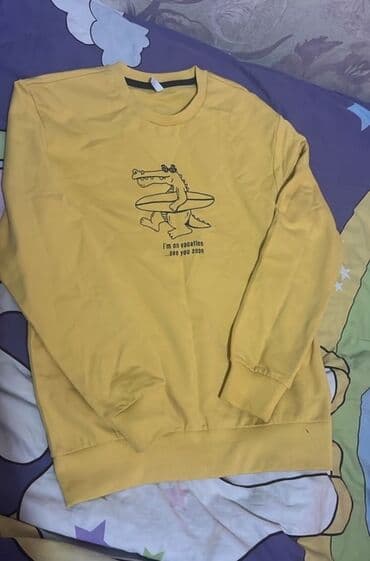 спортивные костюмы на: Комплект, цвет - Желтый, Новый — 1