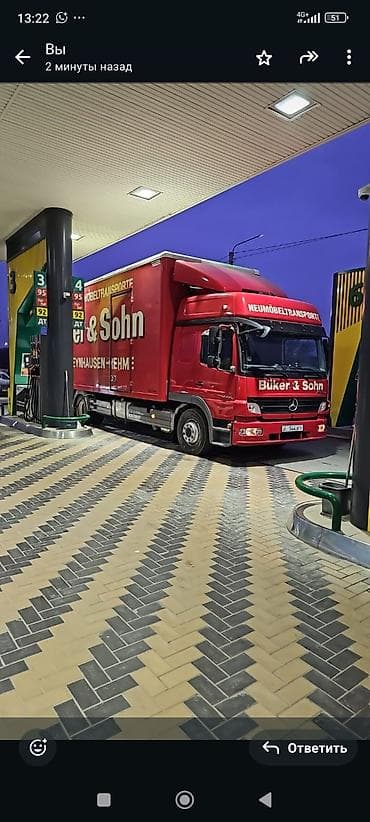 гигант тент: ПРОДАЮ грузовиком Mercedes Atego1229 6.4 год2010 — 5