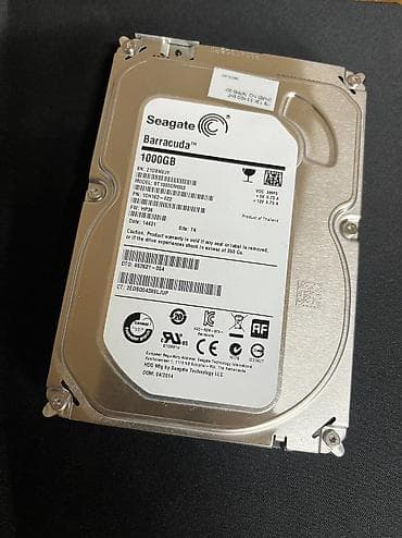 жесткий диск seagate 1tb: Накопитель для ПК, Б/у, Seagate, HDD, 1 ТБ, 3.5", Для ПК — 2