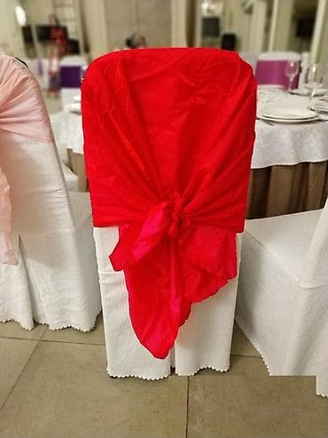 Майрамдык товарлар: Банты б/у на спинки стульев для оформления мероприятий — 7