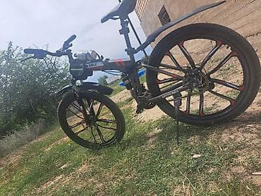 Велосипеды: Складной горный велосипед Green Bike - Легкая складная рама: удобно — 1