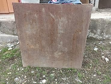 контейнер без места: Металлический ящик/контейнер из толстого листового железа. ТОЛЩИНА — 1