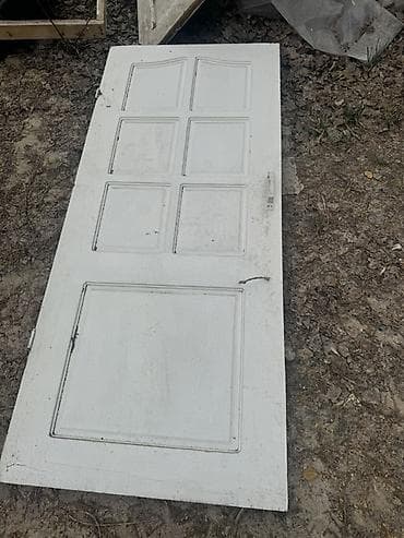 Деревянная дверь с филёнками - Материал: массив дерева/деревянный щит