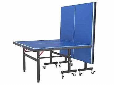 Спорт и отдых: Настольный теннисный стол с возможностью одиночной тренировки - — 1