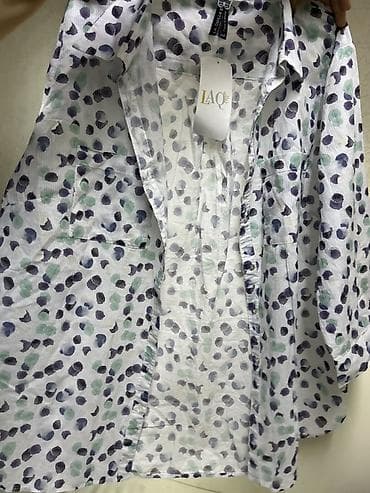 платье из штапеля: Комплект свободной одежды из вискозы EF - Состав: 95% вискоза, 5% — 9