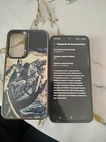 наушники на телефон: Samsung Galaxy A54 5G, цвет - Черный, 2 SIM — 4