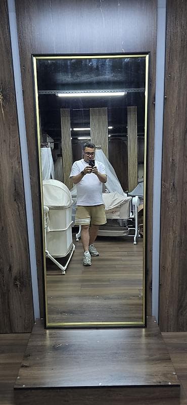 wall mirror: Настенное зеркало в полный рост в ПВХ раме. Подходит для прихожей — 5