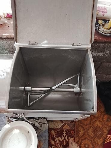 пекарь кондитер: Тестомес с горизонтальной дежой - Тип: механический/электрический — 1