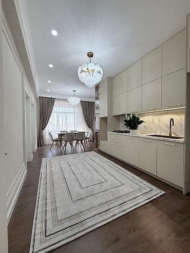 3 комн 9 микрорайон: 3 комнаты, 112 м², Элитка, 9 этаж, Дизайнерский ремонт — 2