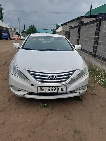 притера: Hyundai Sonata: 2014 г., Автомат, Бензин, Седан — 1