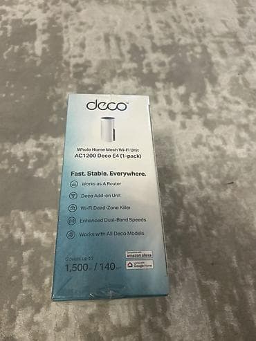 TP-Link Deco E4 (AC1200) — модуль системы Mesh Wi‑Fi для всего дома — 3