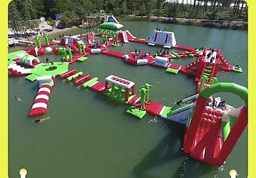 цена детской игровой площадки: Аквапарк На Воде НОВИНКА 2026 !! Описание: Продаётся надувной — 8