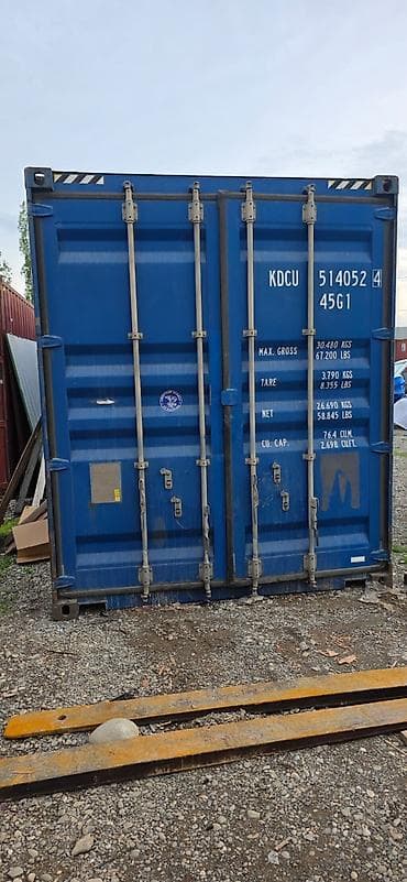 ОШ ОШ Морской контейнер 40т ош ош Ош шаарыда объёмом. Характеристики