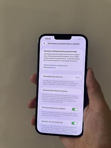 iphone 121: IPhone 13 Pro Max, Б/у, 1 ТБ, Sierra Blue, 78 % — 9