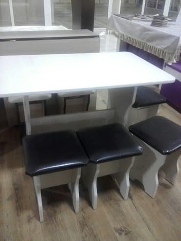 стол и 4 табурета: Новый стол и 4 табуретками наличии и на заказ 4500 — 2
