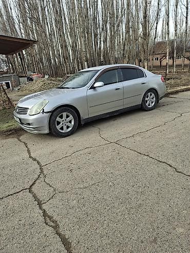 Транспорт: Nissan Skyline: 2002 г., Автомат, Седан — 1