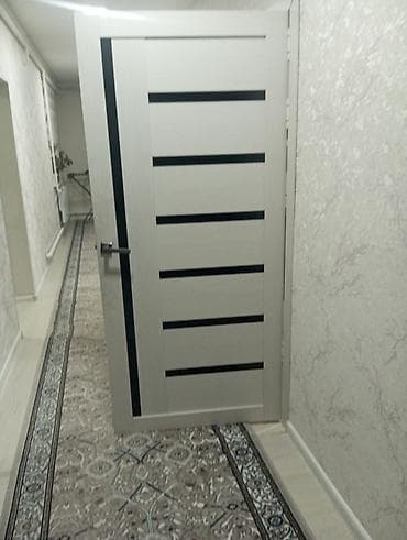 прихожая с зеркалом: Межкомнатная дверь современного дизайна - Полотно цвета светлого — 1