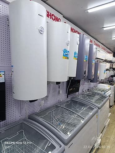 heater: Накопительный водонагреватель Объем бака: 100 л, Электрический, Панель управления, Нержавейка, Новый — 10