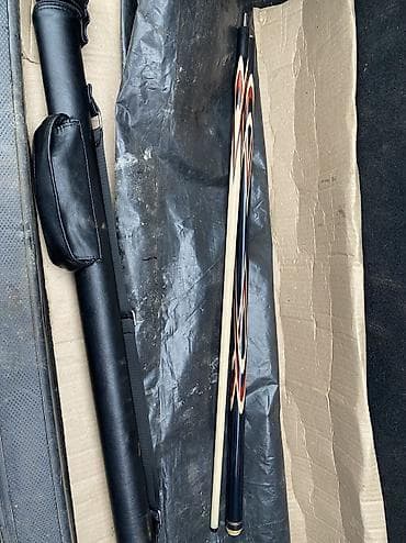 самые красивые: Бильярдный кий «Марс мираж» изготовитель Е.Онищенко Материал черный — 2