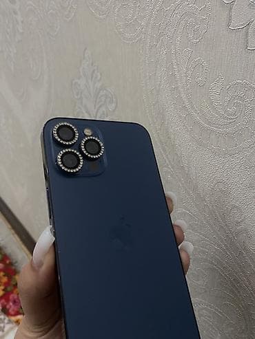 13 mini: IPhone 12 Pro Max, Синий, Чехол, 88 % — 3