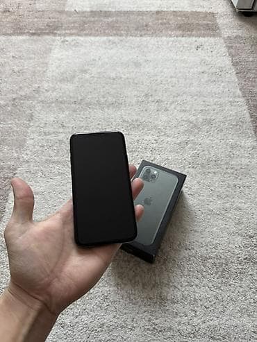 s10 note: IPhone 11 Pro, Matte Midnight Green, Коробка — 7