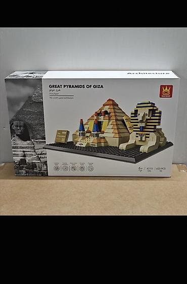 Модели автомобилей: Конструкторы Wange Architecture — коллекционные наборы для сборки — 8