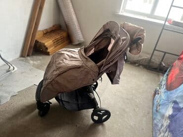 дождевик на коляску: Коляска, цвет - Коричневый — 1