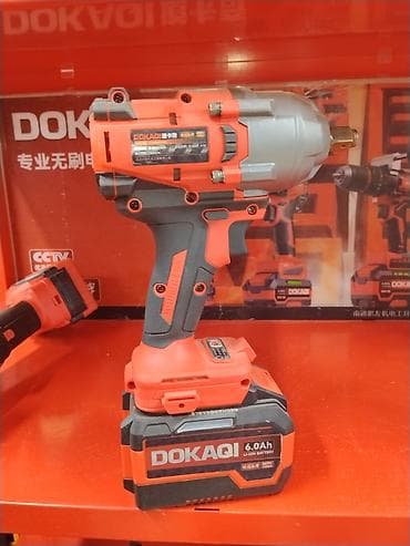 force ключи: Аккумуляторный ударный гайковерт DOKAQI DKO1000 - Бесщеточный — 1