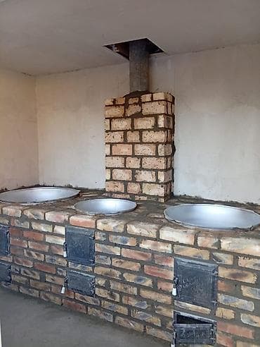 костровая чаша: Очок кана Кладка печей и уличных кухонь из кирпича - Изготовление — 3