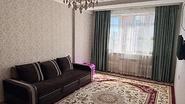 Батирлер: Узак мөөнөткө 1 бөлмөлүү квартира берилет. Таза, бардык шарттары бар — 5