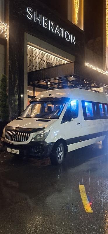 толстовка с замком: Пассажирский микроавтобус бус на заказ Mercedes-Benz Sprinter — 8