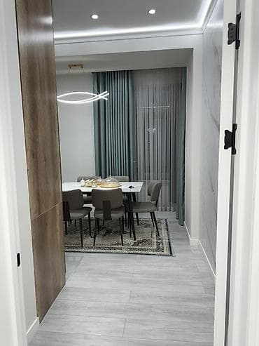 функциональный кровать: Современный санузел с отделкой под мрамор. - Подвесной унитаз с — 8