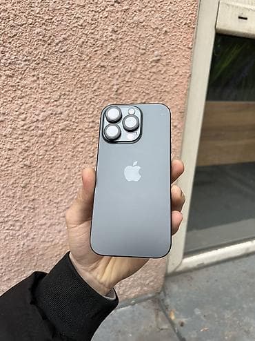 бу пылесос: IPhone 16 Pro, Б/у, 128 ГБ, Black Titanium, Защитное стекло, Кабель, 85 % — 2