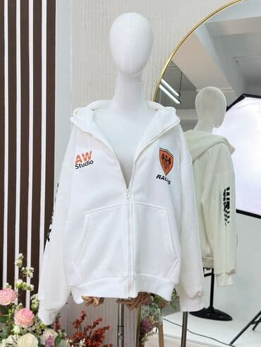 Толстовки, худи: Худи, На флисе, Новый, Все размеры — 3