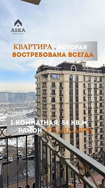 Продажа квартир: 1 комната, 54 м², Элитка — 1