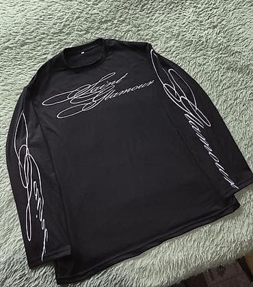 Головные уборы: Лонгслив Saint Glamour, XL (оверсайз, ближе к XXL) Стильный чёрный — 2