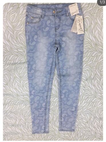 джинсы голубые: Джинсы и брюки, Новый — 1