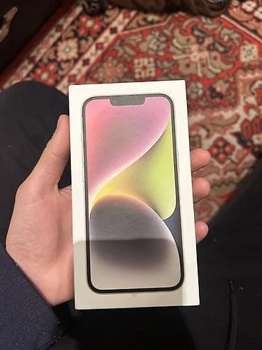 куплю iphone 5: IPhone 14, Б/у, 128 ГБ, Белый, Чехол, 78 % — 7