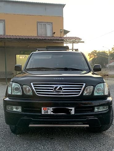 Транспорт: Lexus LX: 2002 г., 4.7 л, Автомат, Газ, Внедорожник — 3