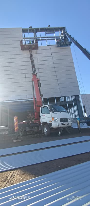 пневма домкрат: Автовышка | Стрела 28 м 300 т | Борт 300 кг — 1