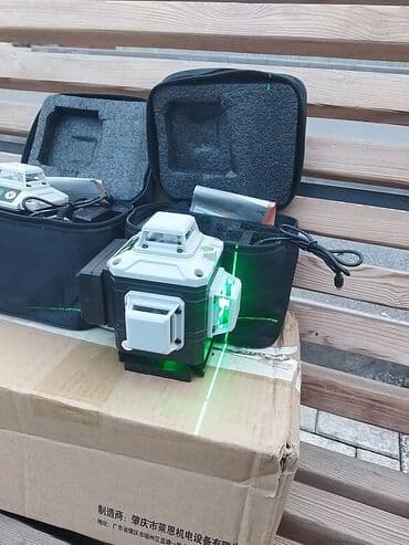 Генераторлор: Лазерный нивелир (зелёный луч), комплект - Тип: 3D/12 лучей и 4D16 — 15