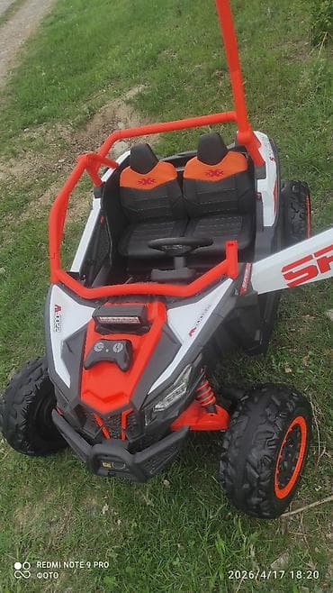 зимний камуфляж: Детский электрокар, Б/у — 10