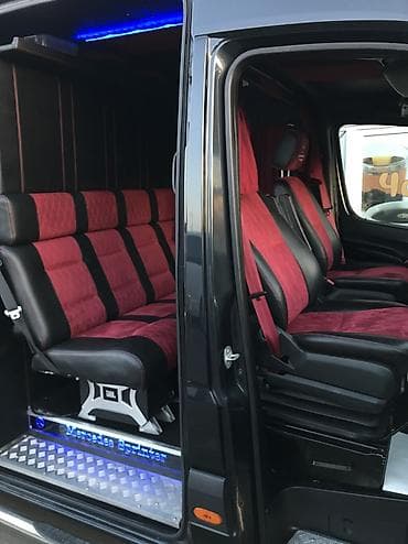 Переоборудование и перетяжка салона микроавтобусов (Mercedes Sprinter